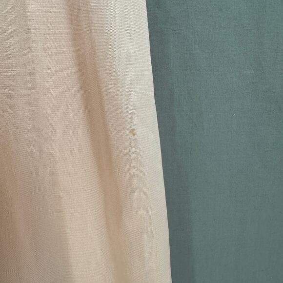 Vintage Slip Dress Small Pink Maxi Lingerie Nightgown Coquette Lace Made USA - Picture 9 of 9